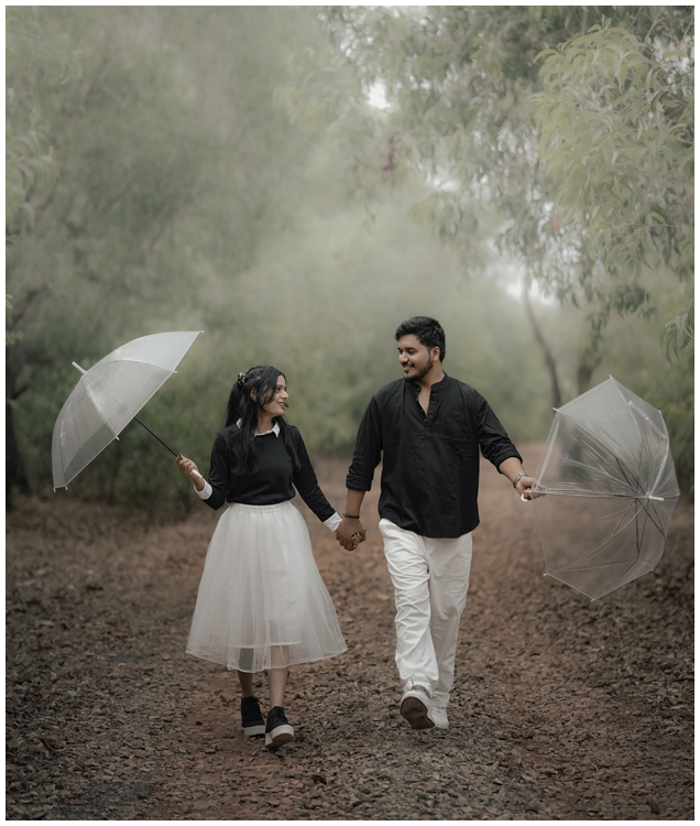 Pre-wedding shoot detail