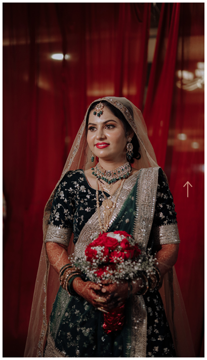 Wedding celebration scene
